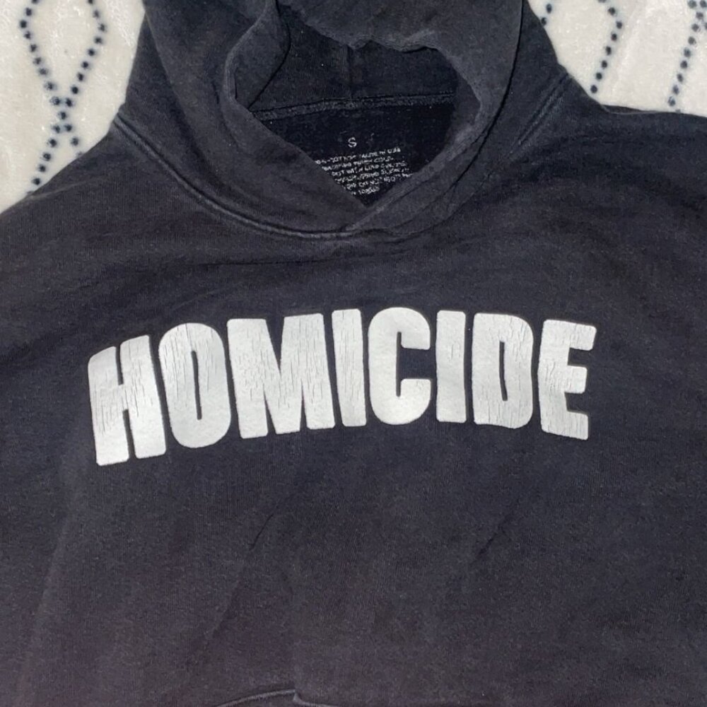 PLAYBOI CARTI homicide mens hoodie small